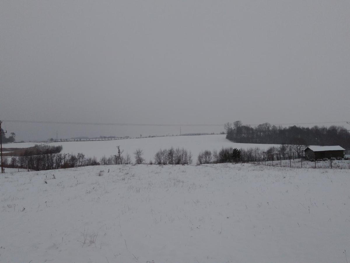 Domek Bialojany Esterno foto